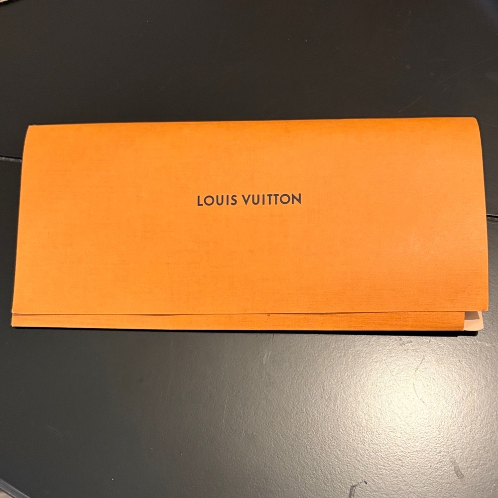Louis Vuitton Orange Slim Envelope Document Holder
